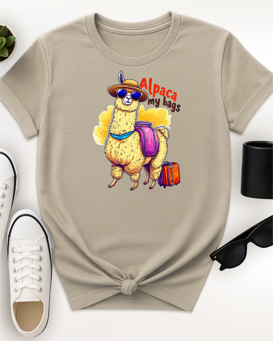 Traveling Alpaca