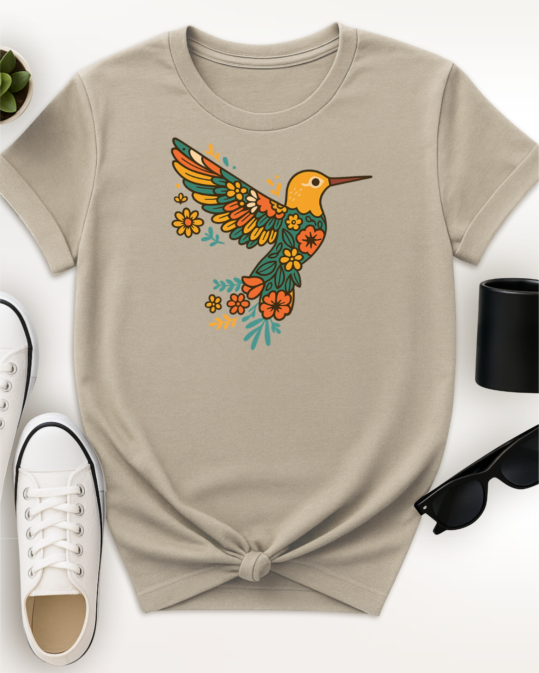 Floral Hummingbird
