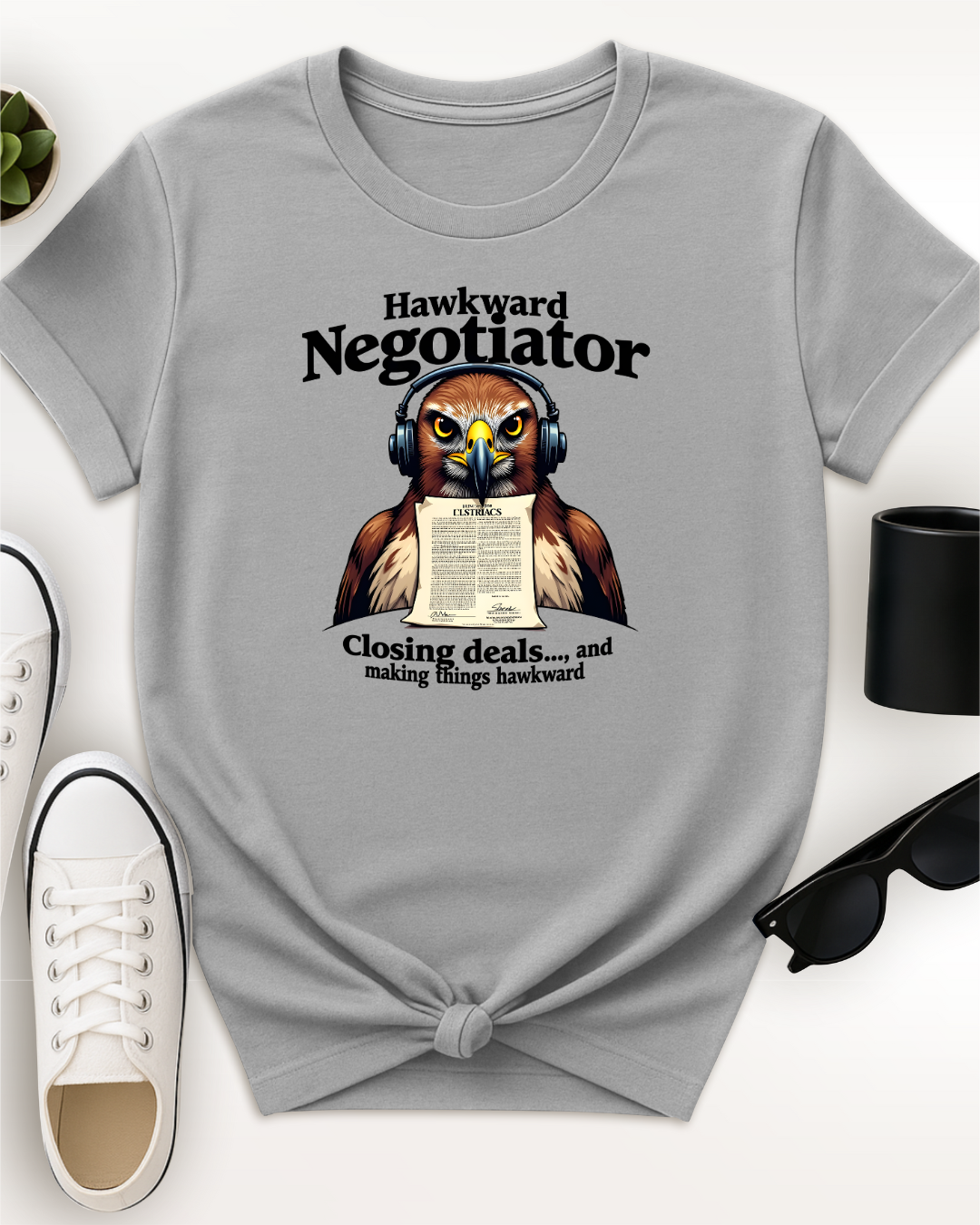 Hawkward Negotiator