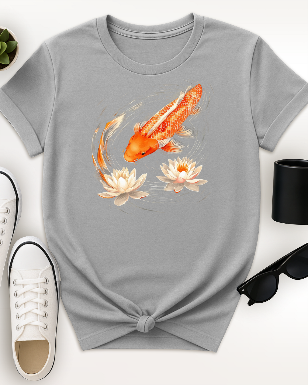 Inked Koi