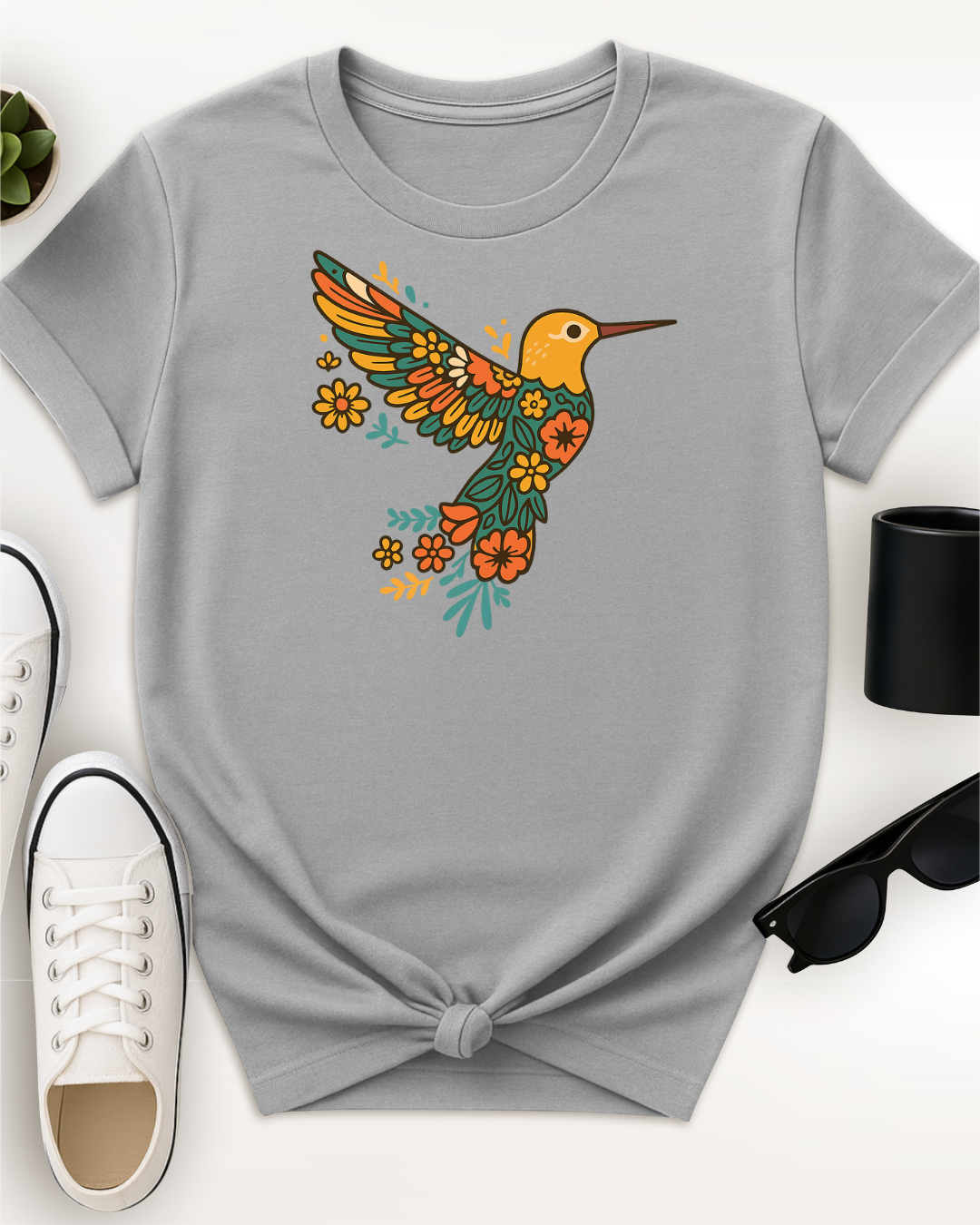 Floral Hummingbird