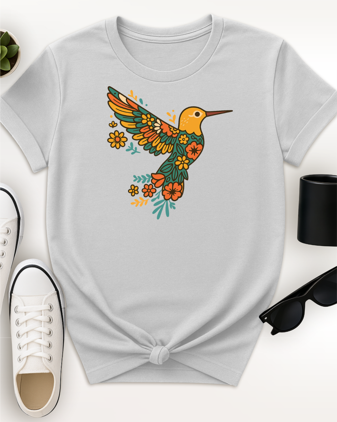 Floral Hummingbird