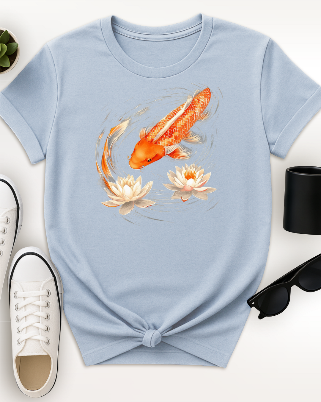 Inked Koi