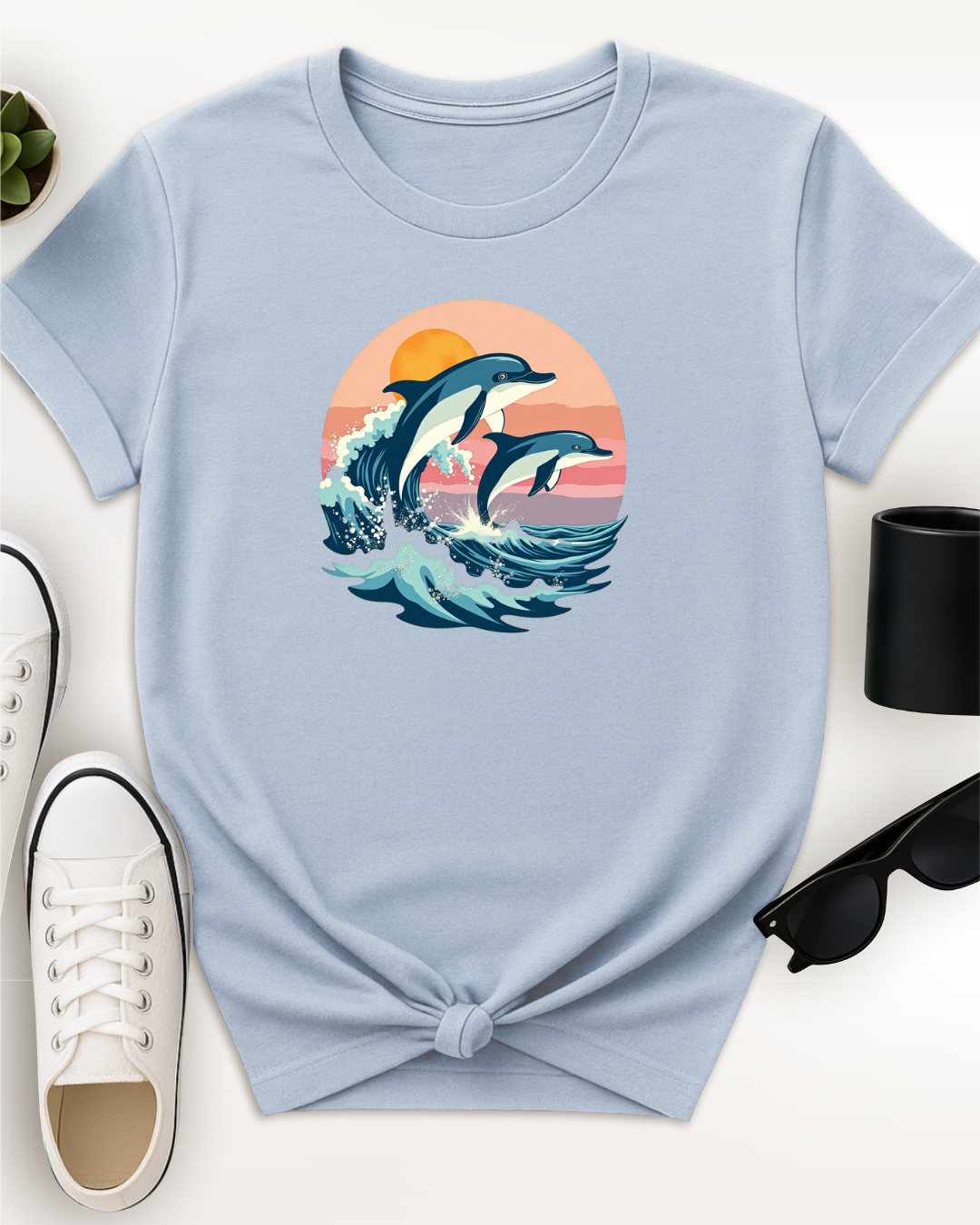 Retro Dolphins