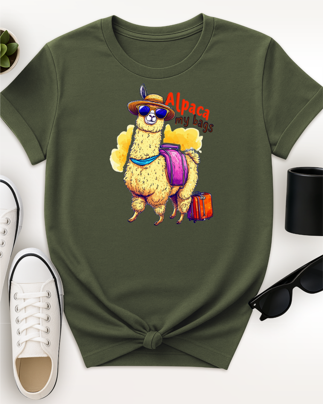 Traveling Alpaca