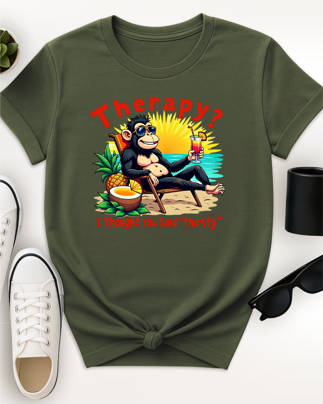 Thirsty Monkey