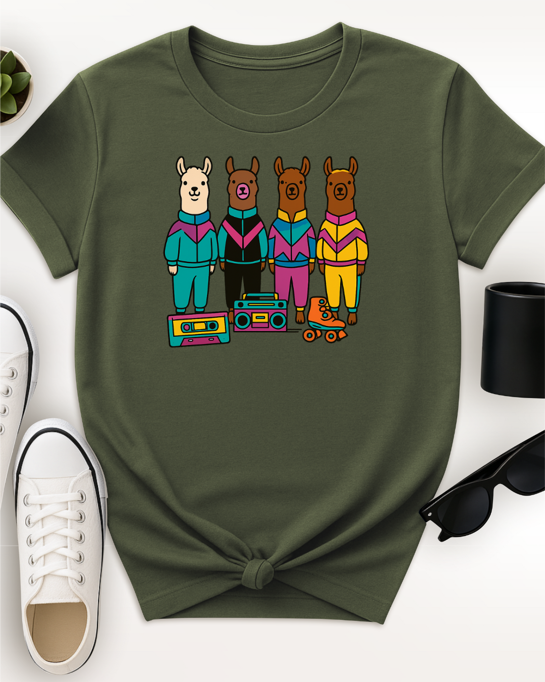 Retro Llamas