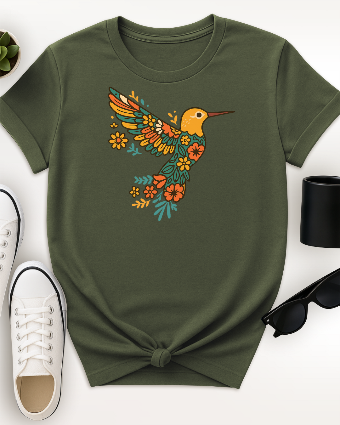 Floral Hummingbird