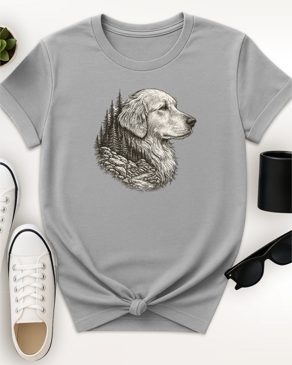 Golden Retriever Wilderness