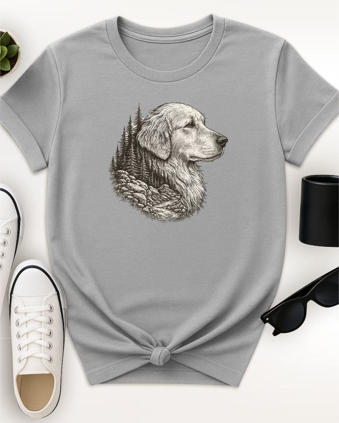 Golden Retriever Wilderness