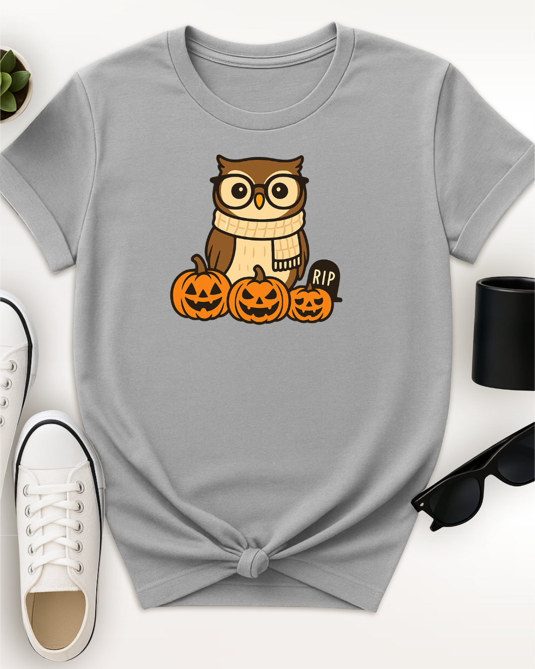 Hipster Owl Halloween