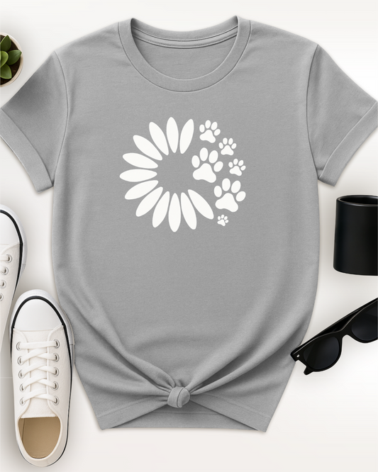 Daisy and Paw Prints