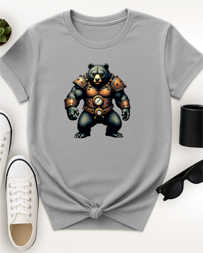 Softstyle T-Shirt - Steam Punk Bear Design