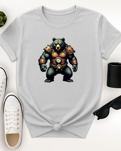Softstyle T-Shirt - Steam Punk Bear Design