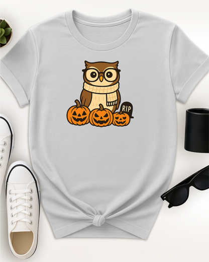 Hipster Owl Halloween