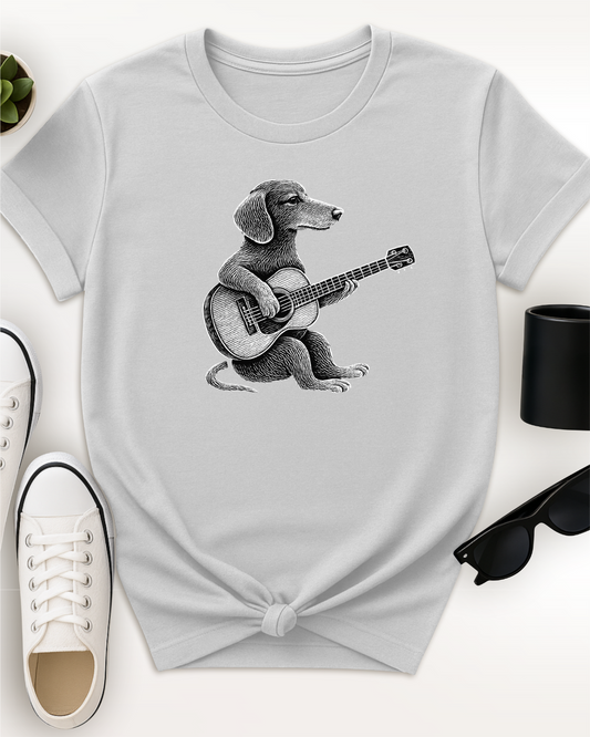 Dog Strumming Guitar