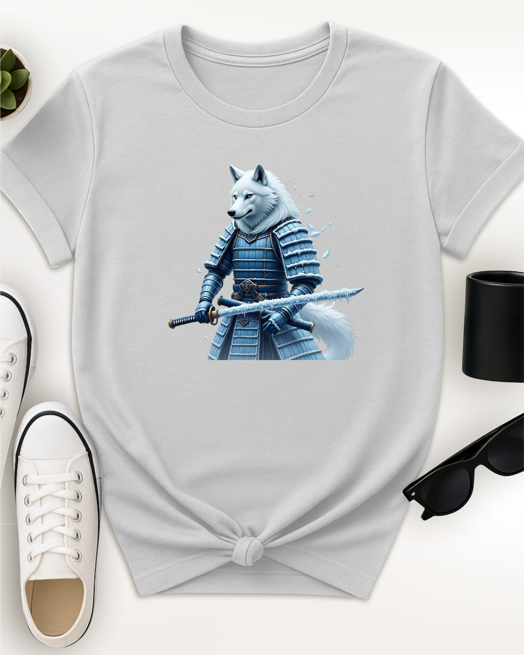 Samurai Wolf T-Shirt