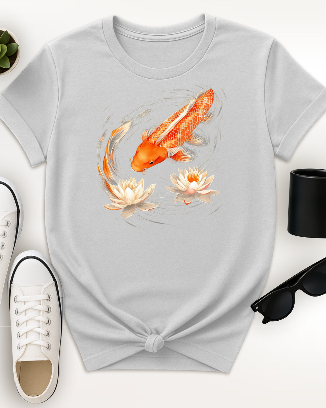 Inked Koi
