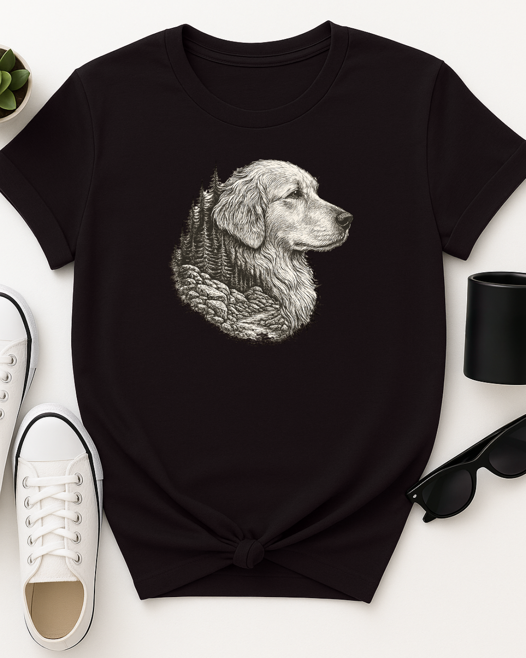 Golden Retriever Wilderness