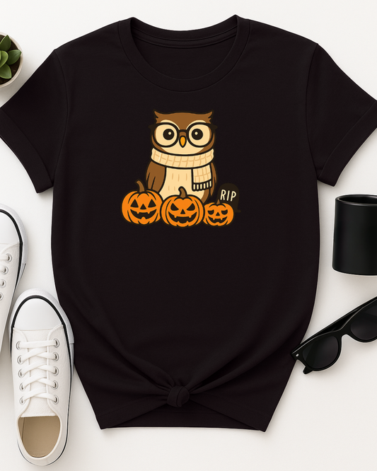 Hipster Owl Halloween