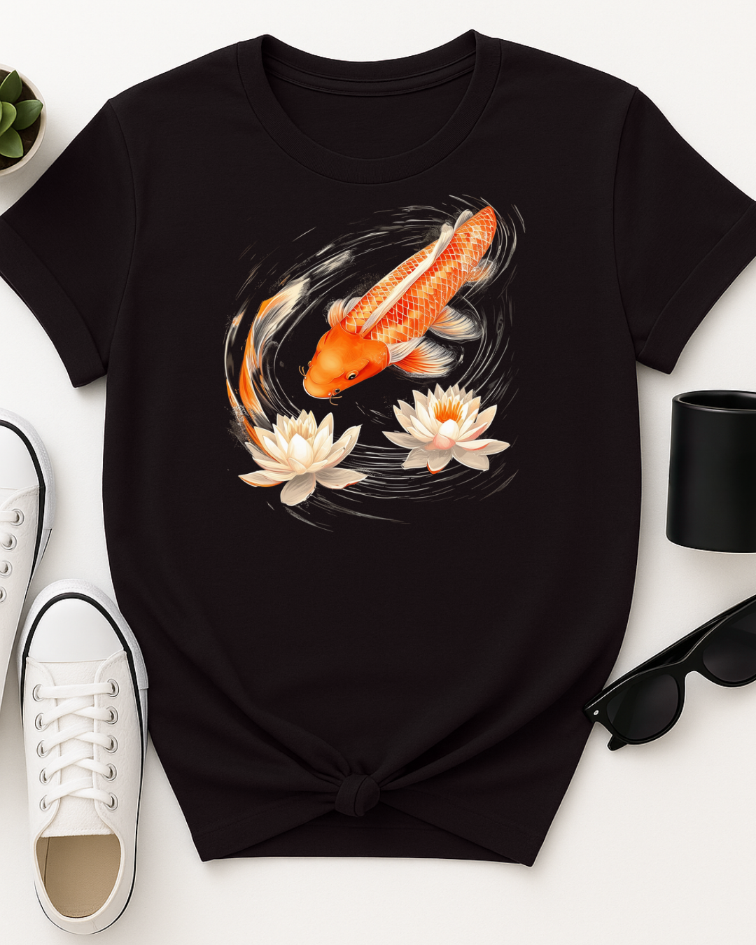 Inked Koi