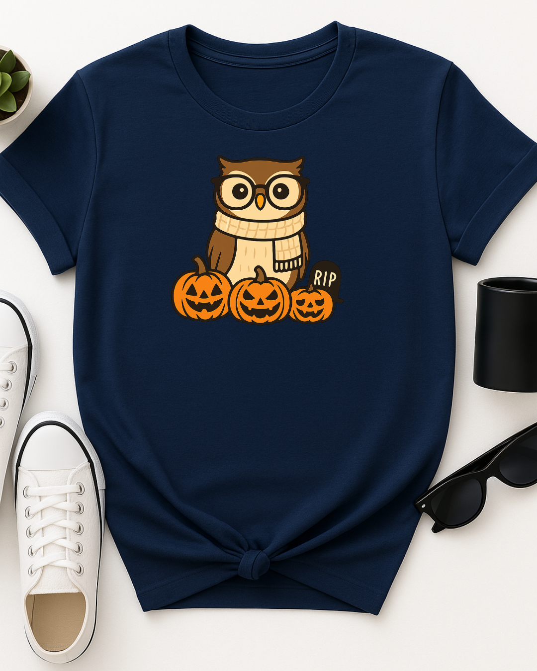 Hipster Owl Halloween