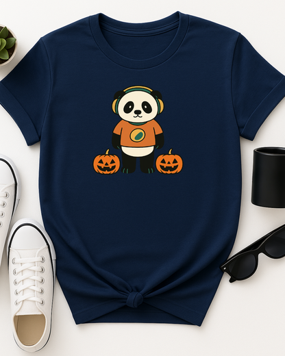 Panda Headphones Halloween
