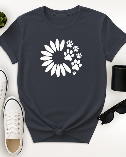 Daisy and Paw Prints
