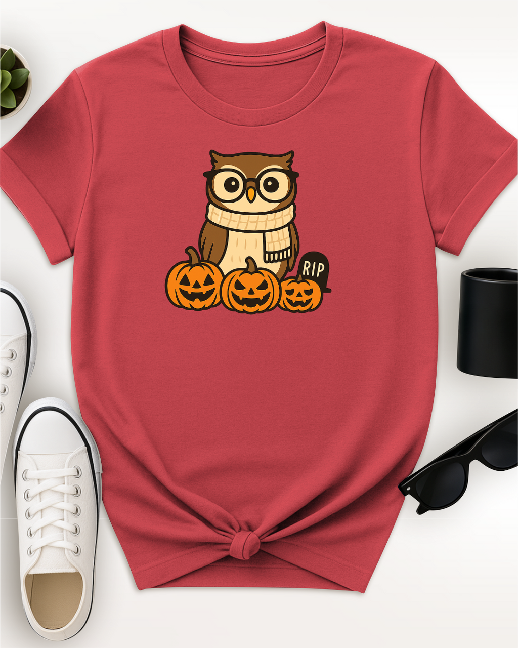 Hipster Owl Halloween