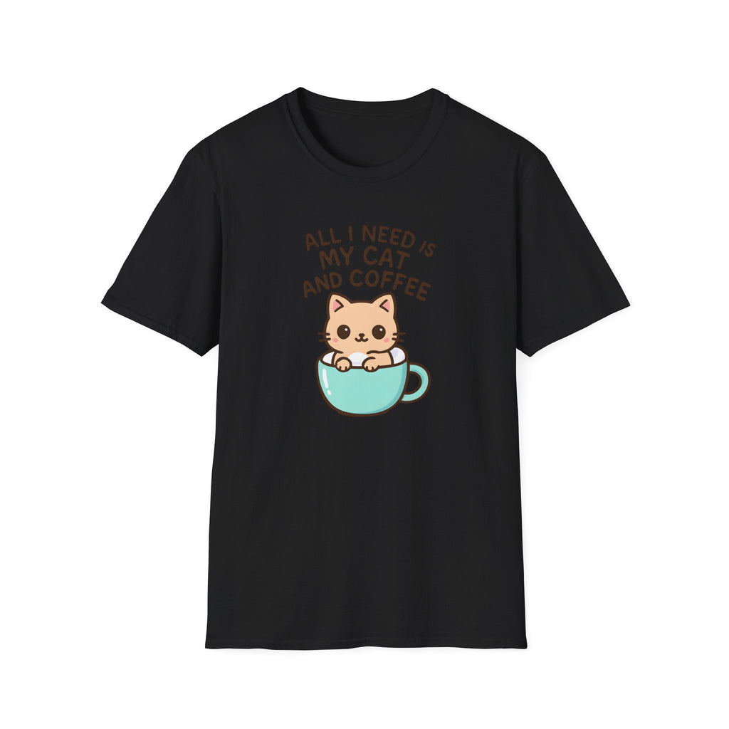 Cat in Coffee Cup T-Shirt