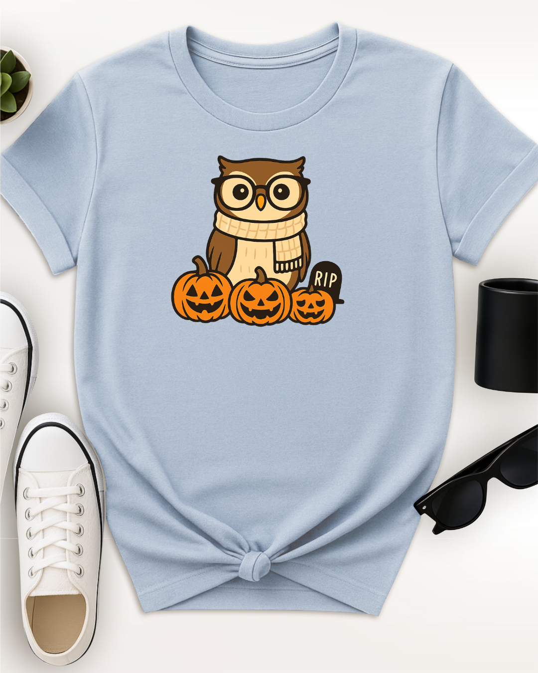 Hipster Owl Halloween