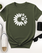 Daisy and Paw Prints
