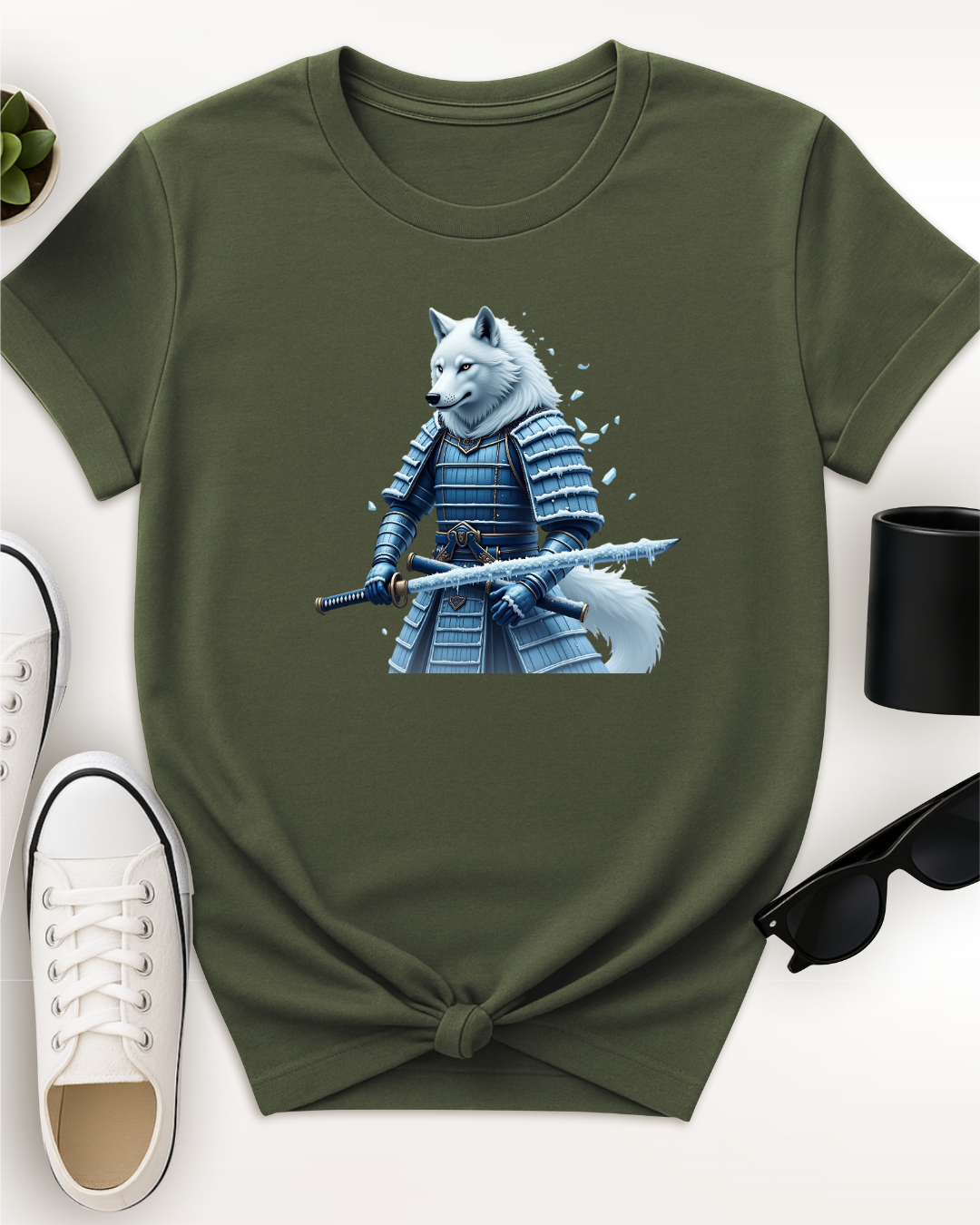Samurai Wolf T-Shirt