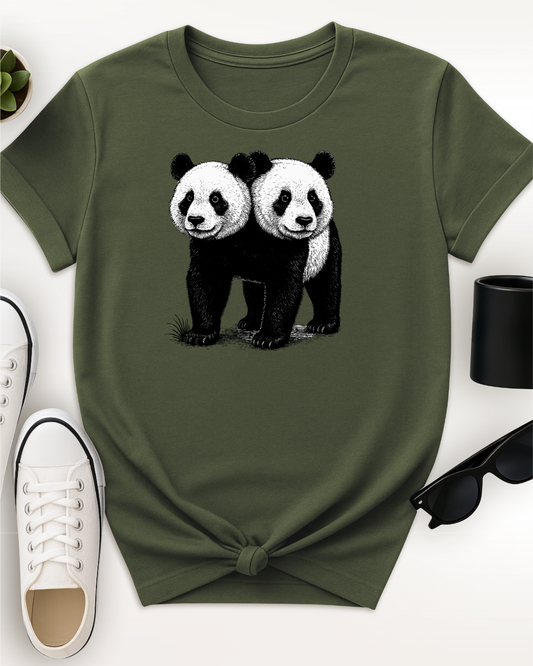 Two Headed Panda
