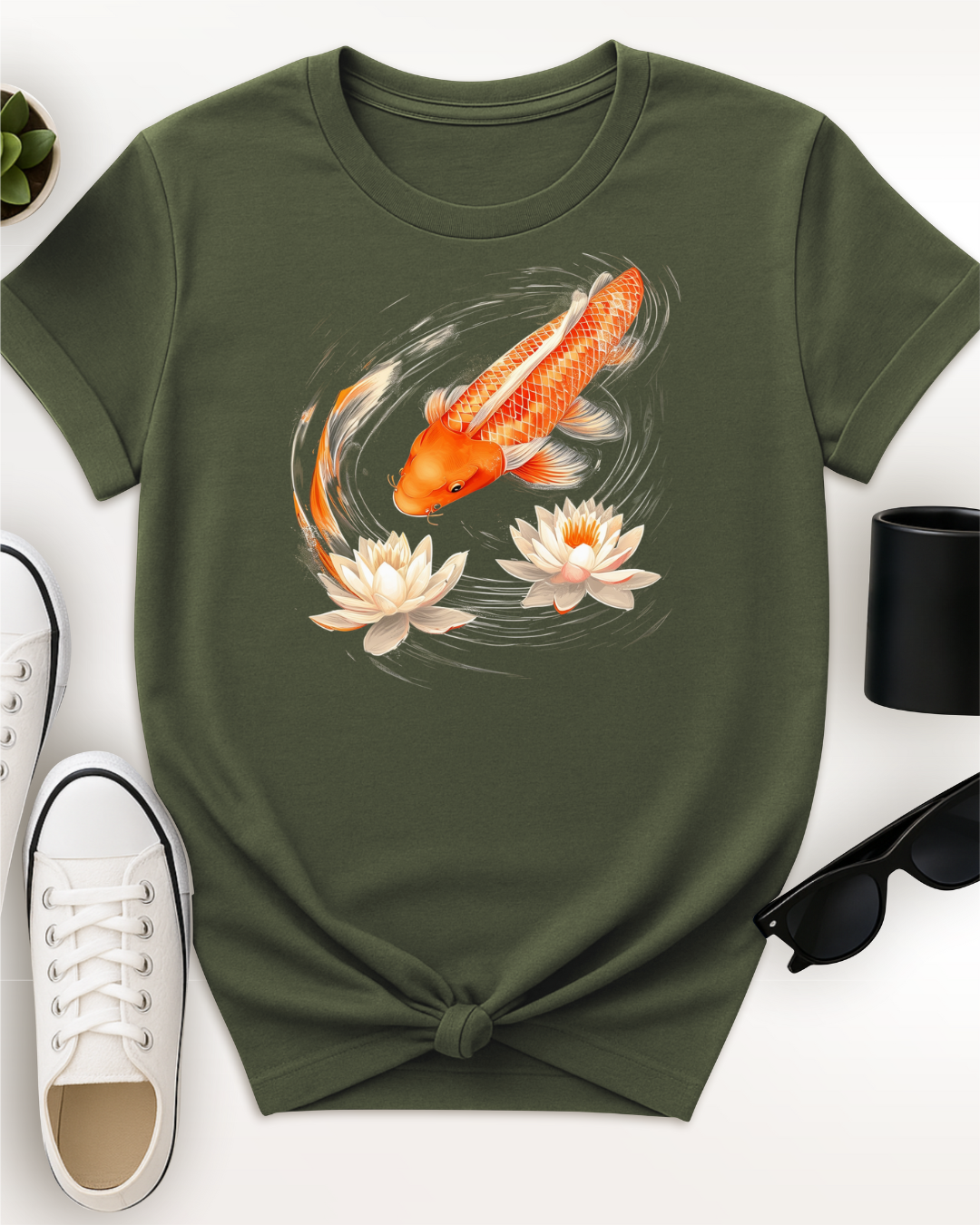 Inked Koi